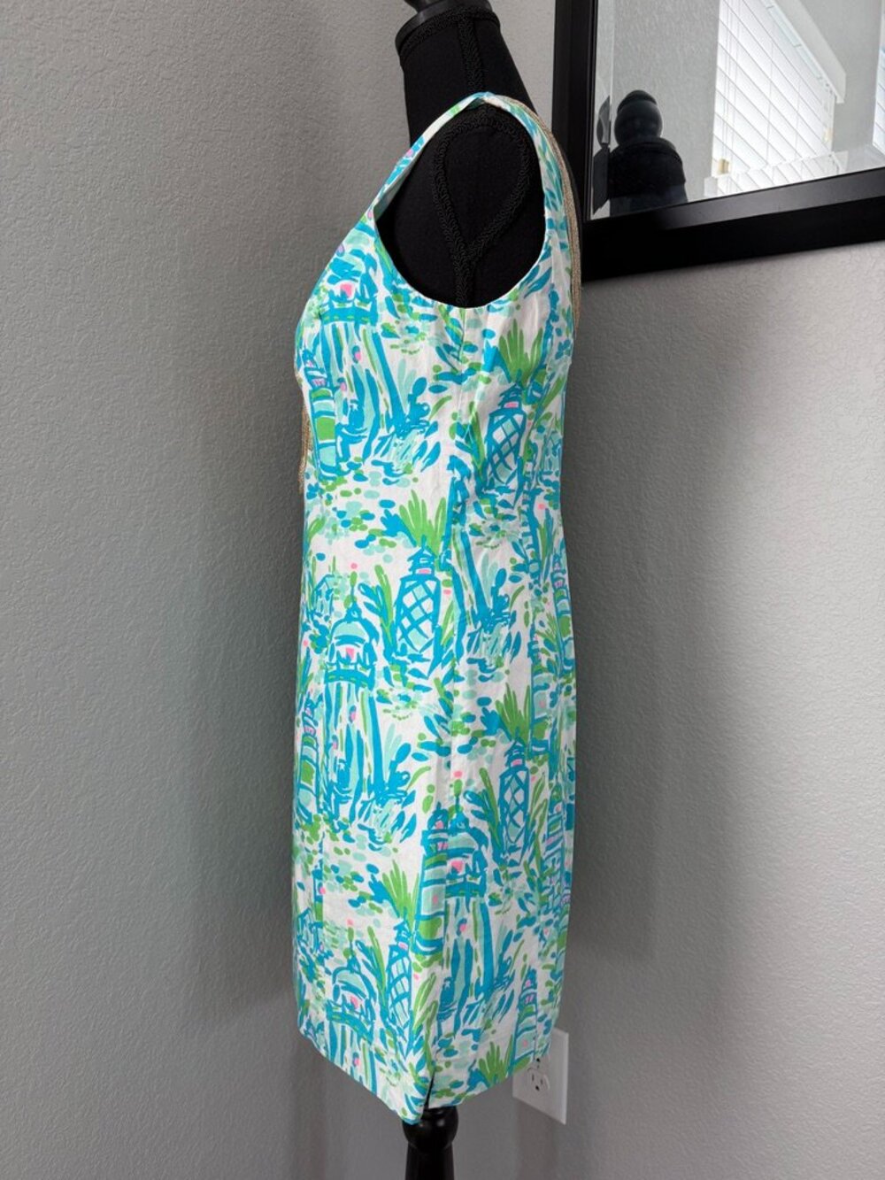 LILLY PULITZER Janice High Beams Lighthouse Shift Dress 2 - Picture 5 of 12